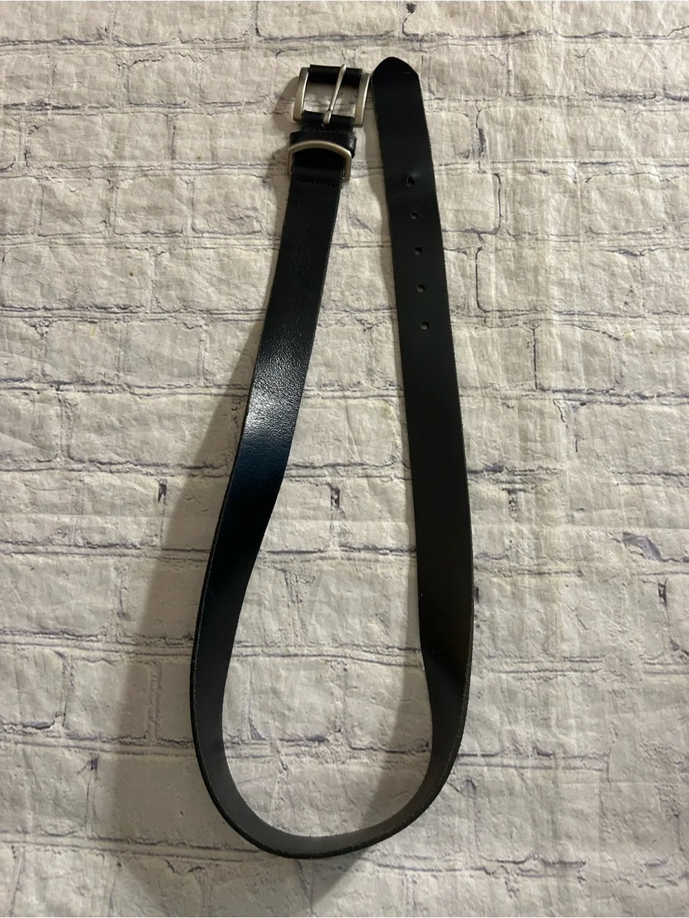 DKNY ITALY CHOCOLATE BROWN 38 & NAUTICA MED BROWN CHUNKY & BLACK LEATHER BELTS